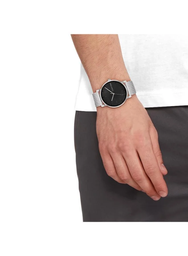 CALVIN KLEIN  Ck Slate Analogue Watch with Steel Bracelet - 25200260 for Men | Best Price UAE